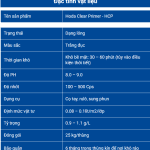HODA CLEAR PRIMER – HCP | Sơn Lót Trong Suốt Chống Nứt, Chống Thấm Hiệu Quả